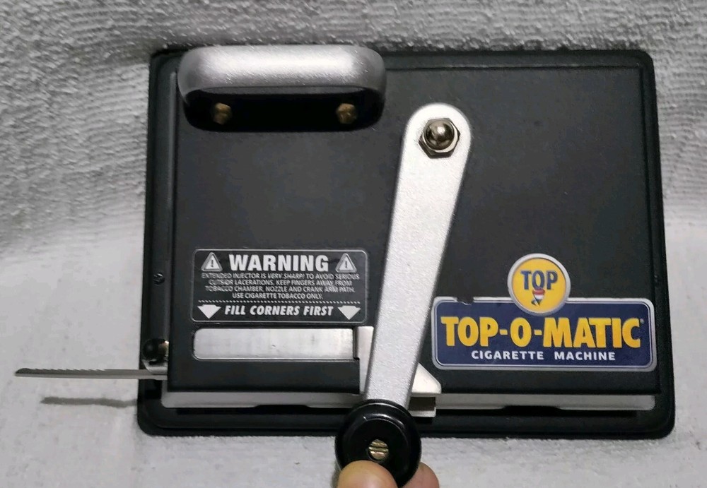 Top-O-Matic Cigarette Maker Rolling Machine Makes King and 100mm Cigarettes
