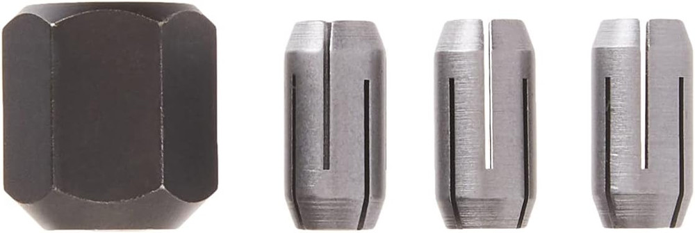 CN1 Replacement Collet and Nut Kit,Silver