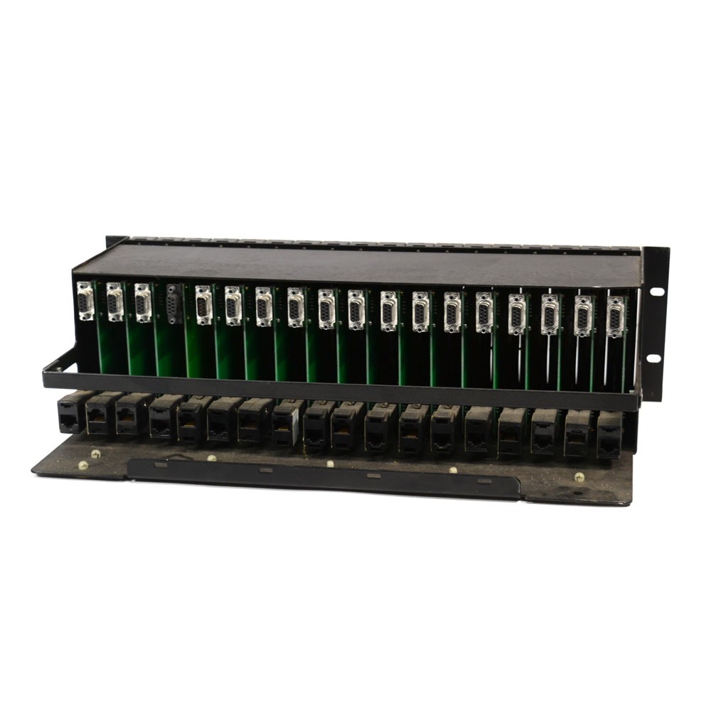 ADC DPC Patchmate Patching System w/ 18x S-9 RS-422 9-Pin Patchmate Module