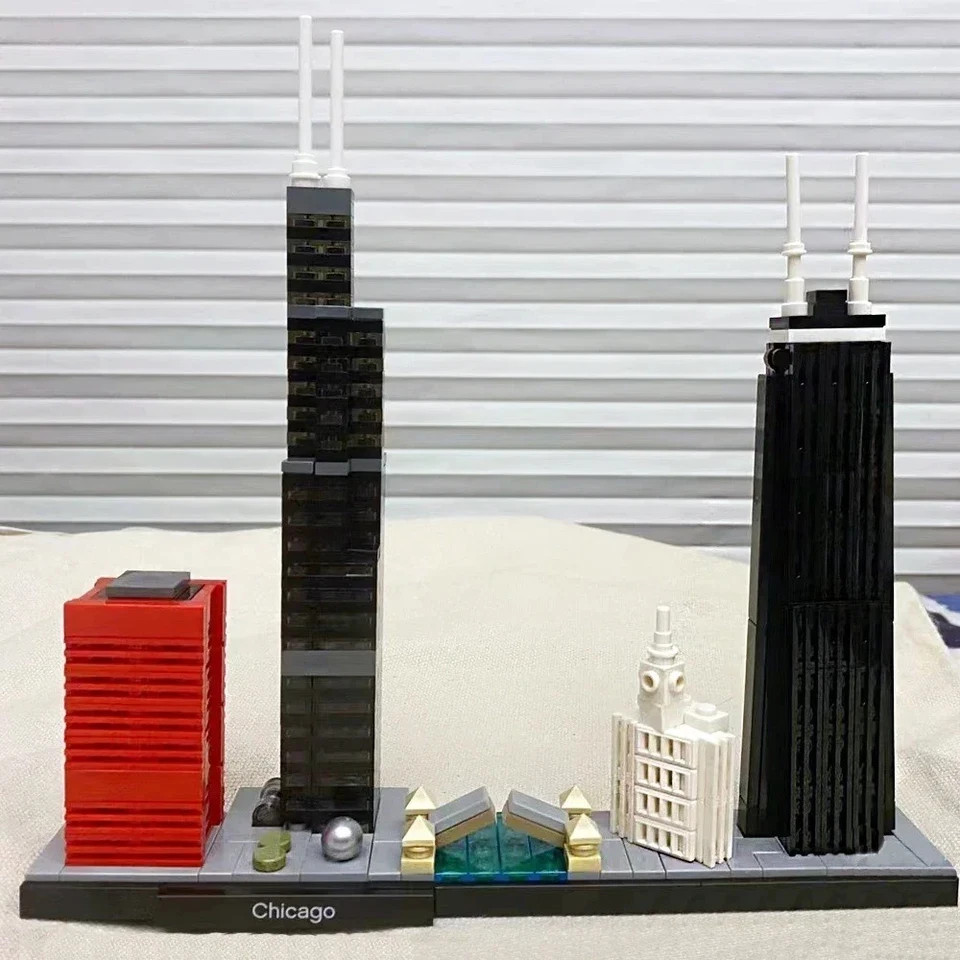 ARCHITECTURE: Chicago (21033) - Complete Bricks -New Sealed (bagged) Retired set