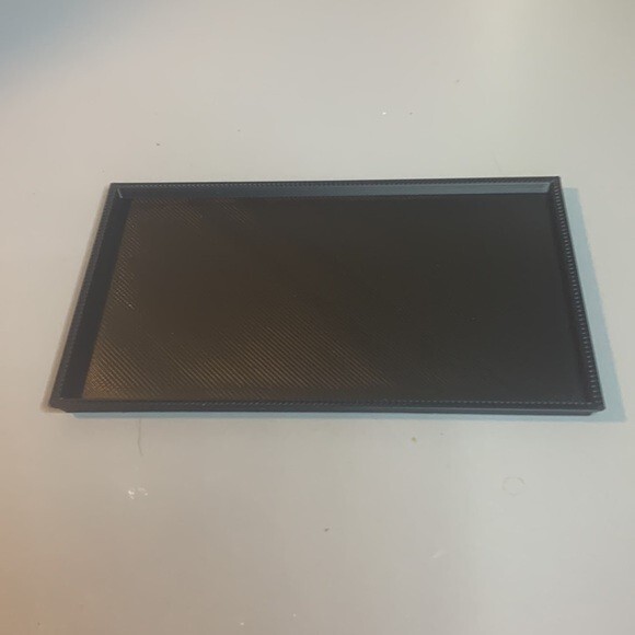 Pack of 2 60mm x 100mm Rectangle Solid Top Warhammer Wargames Bases