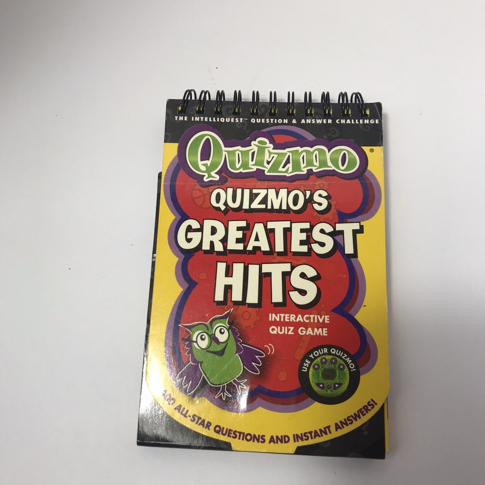 Quizmo’s Greatest Hits Interactive Quiz Game Book AGES 7+ Question & Answer