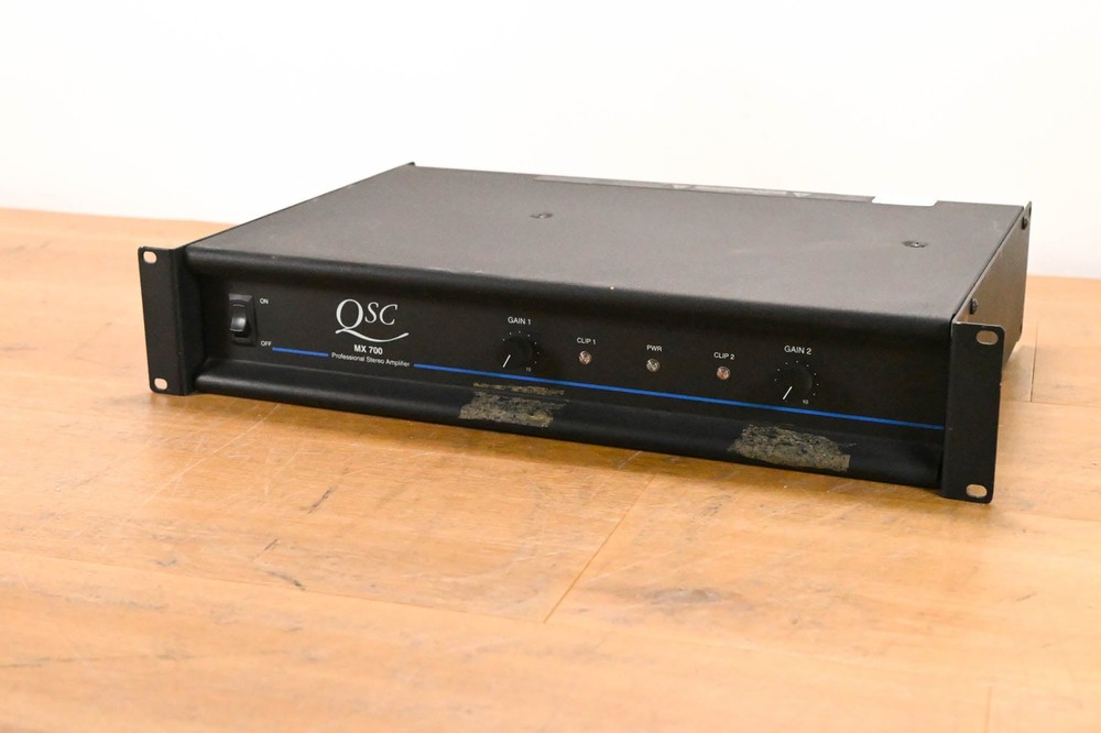 QSC MX 700 2-Channel Power Amplifier CG01ZPY