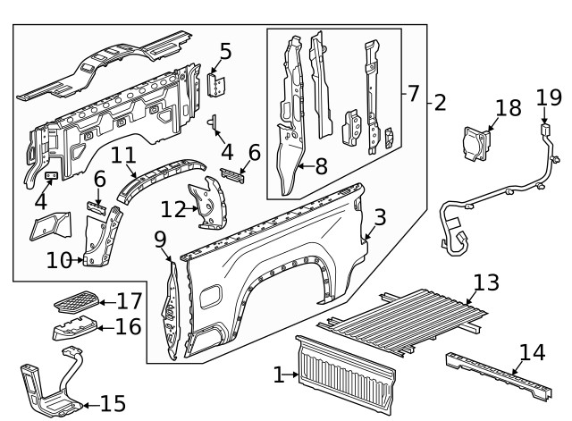Genuine GM Step Pad 84656456
