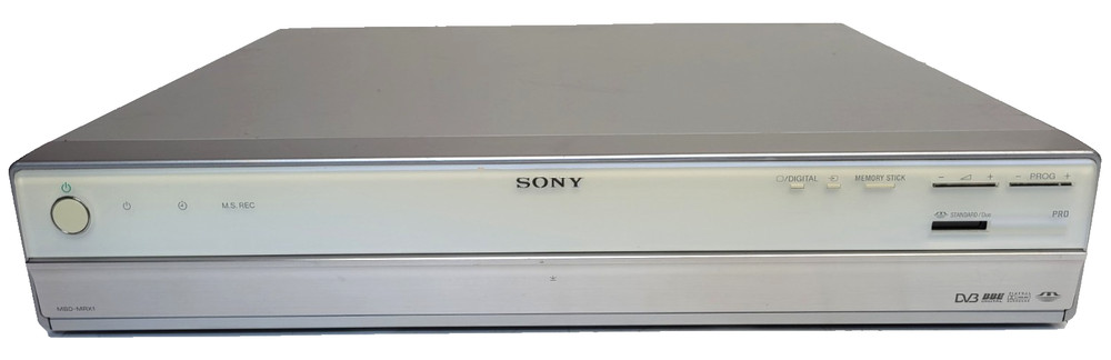 Sony MBD-MRX1 Media Receiver Unit Silver Power Tested Only