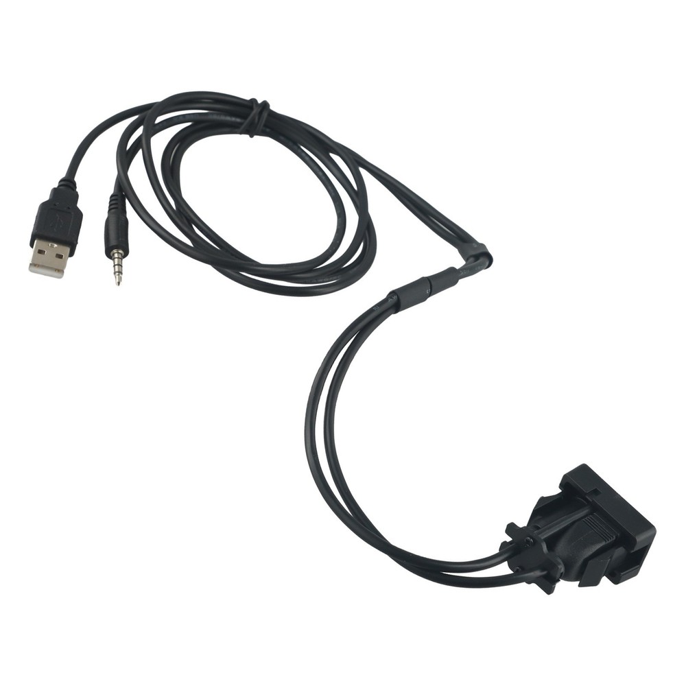 Reliable Car Boat Dash Mount USB Port Flush Mount Panel with 3 5mm AUX