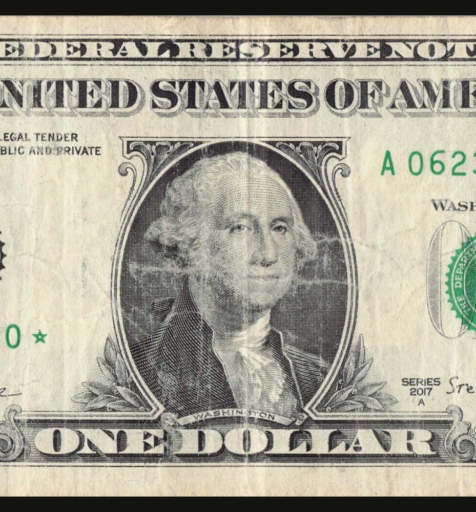 Series 2017A Star Note A Boston 3.2 M Pack Note Run $1 Dollar Bill DC A06232980*