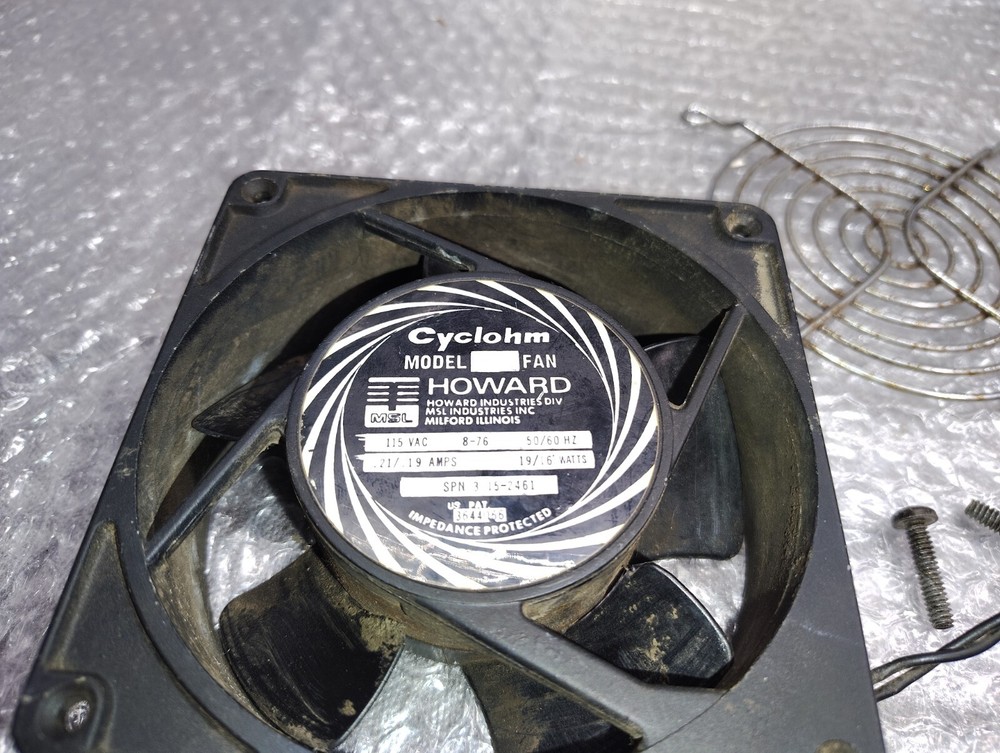 PEAVEY CS-800 AMPLIFIER COOLING FAN