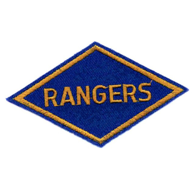 3.25" ARMY WWII RANGERS EMBROIDERED PATCH