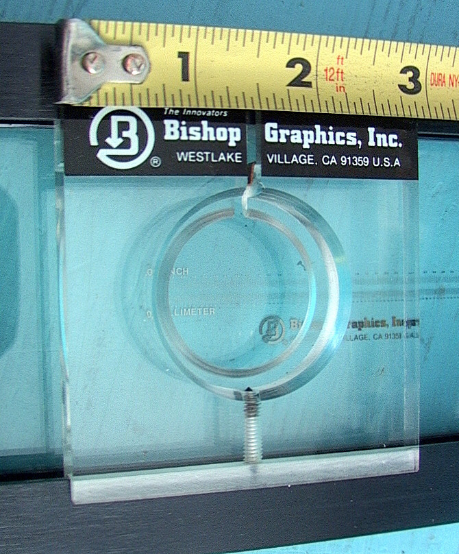 Bishop Opto-Scale Glass Scale 3580