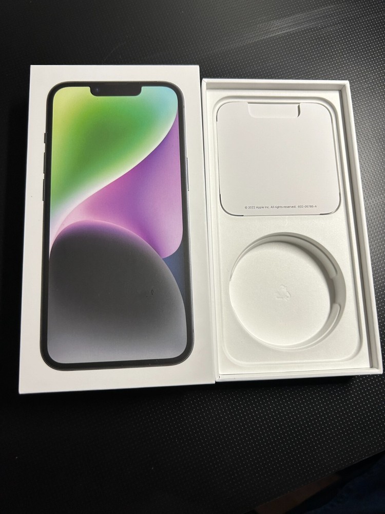 iPhone 14 Midnight 128GB (Box Only) NO PHONE