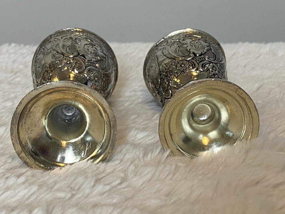 Mini Ceremonial Chalice Goblet Silver Plate 3.5”