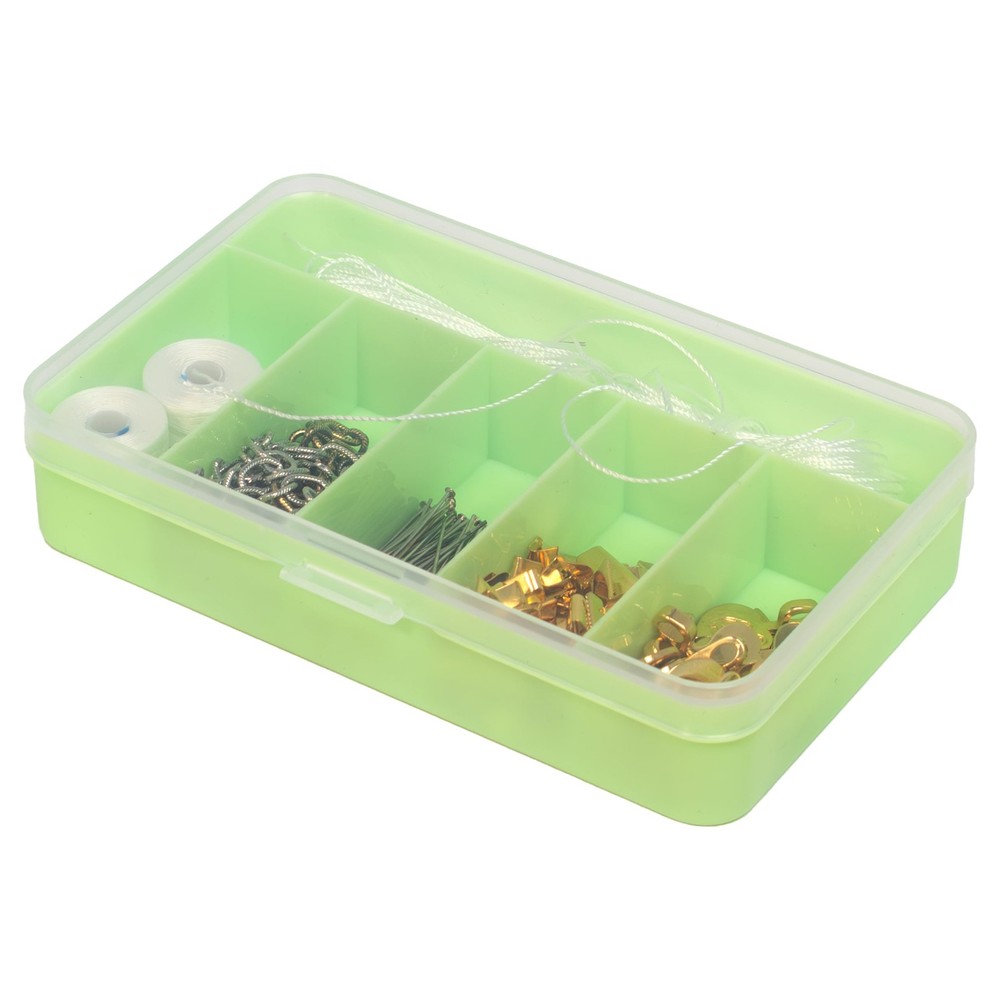 Personality Case Color-Coded Organizers, 4 Stackable boxes, 22 compartments i...