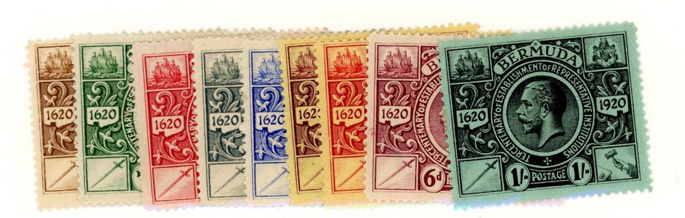 BERMUDA--Complete Set Scott #71-#79