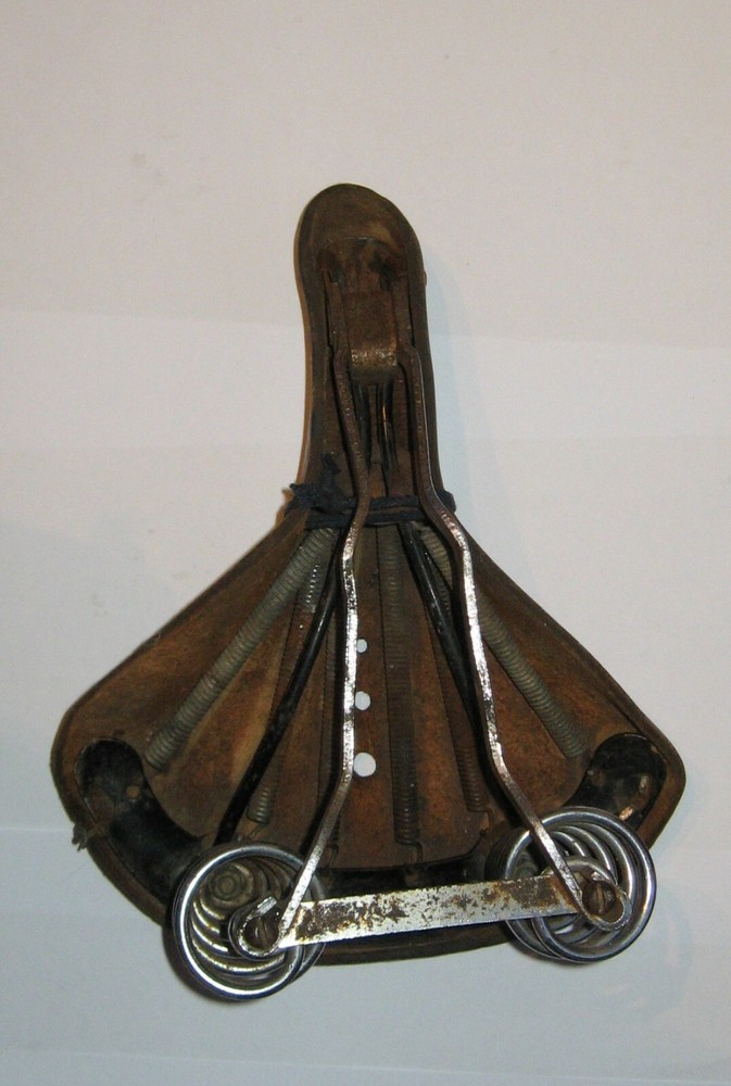 Leather Bike Saddle MINSK Soviet Vintage