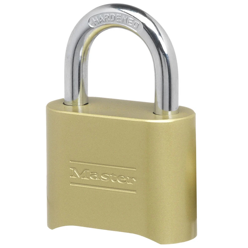 Master Lock 2 Inch Solid Body 4-Digit Locking Combination Padlock