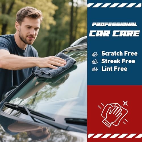 Gray Microfiber Cleaning Cloths Bulk Pack-Microfiber Towels Bulk, 400 Pack Grey