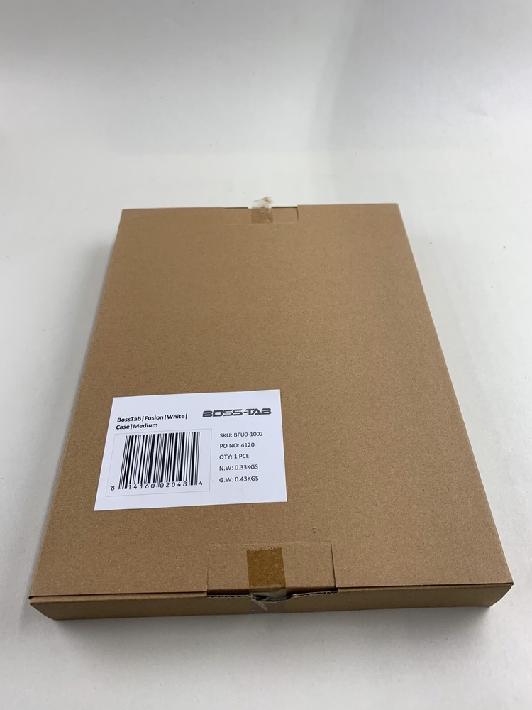 BossTab BFU0-1002 Fusion White Case Medium