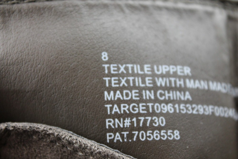 Boots Suede Like Material Stretch Material At Sides Grey Size 8