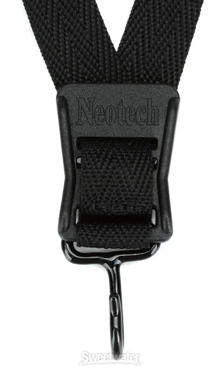 Neotech Classic Strap - Black, Regular with Metal Hook