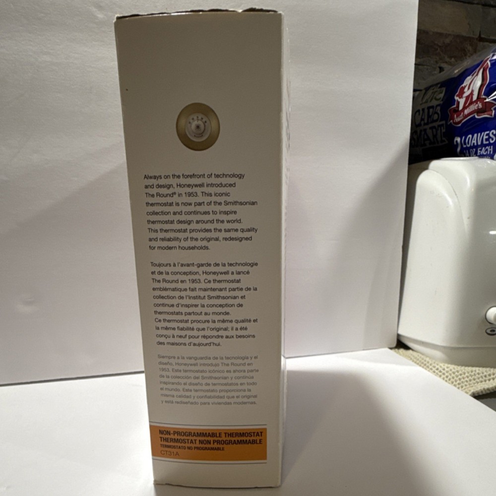 Honeywell CT31A Non-Programmable Thermostat Dial Switch Dual Scale Easy Install