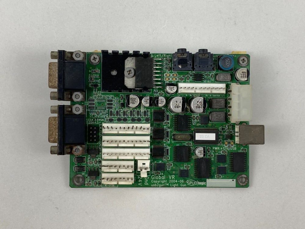 Global VR jamma USB light gun board Video game