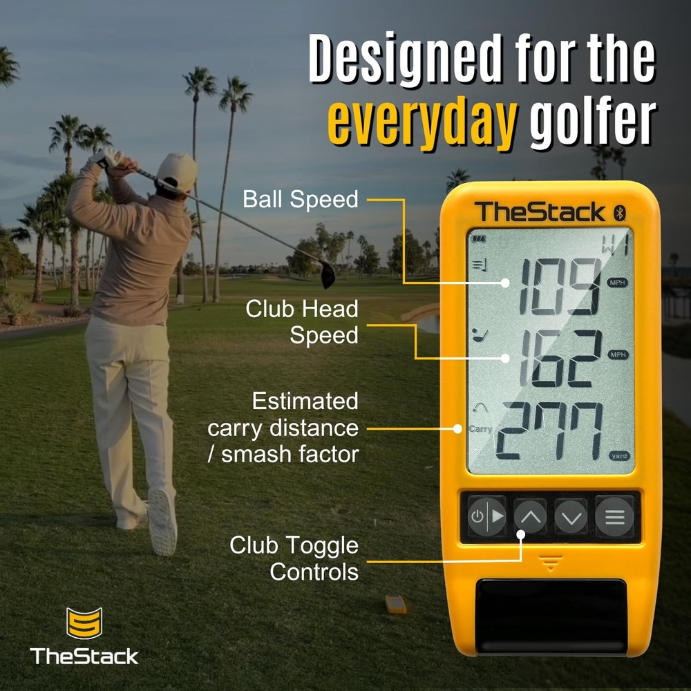 TheStack™ Radar | Golf Launch Monitor | AppBased Training System and Golf Swi...