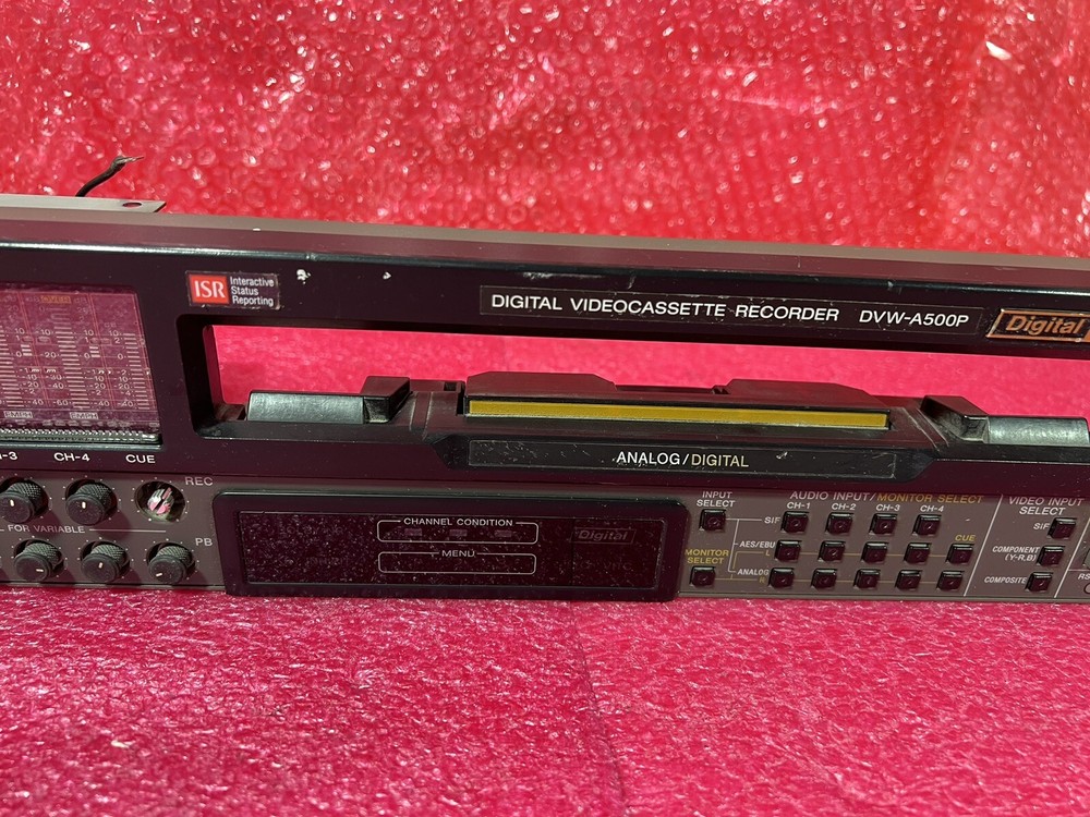 Sony DVW-A500P DIGITAL VIDEOCASSETTE RECORDER ''Panel only''