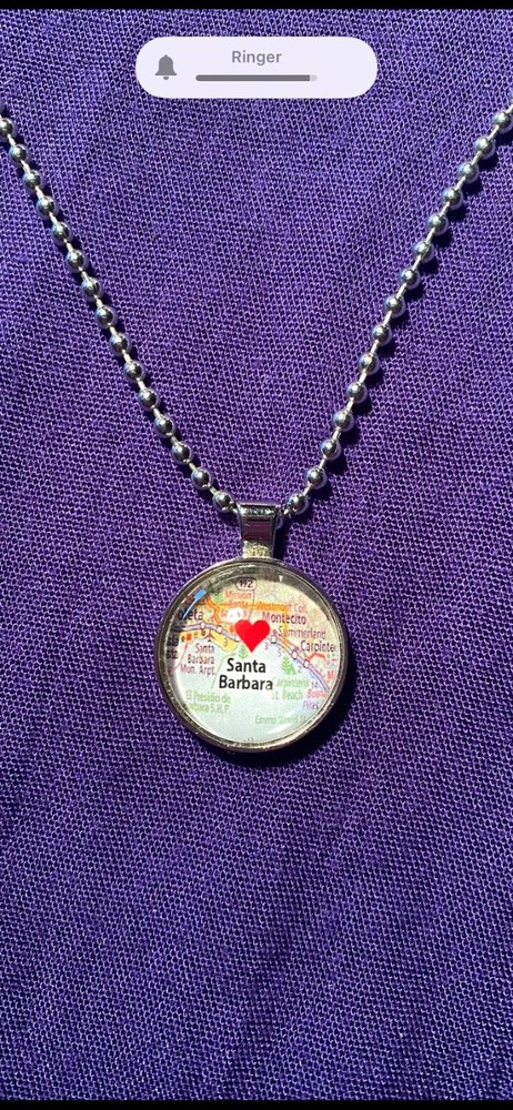 Santa Barbara, California Pendant