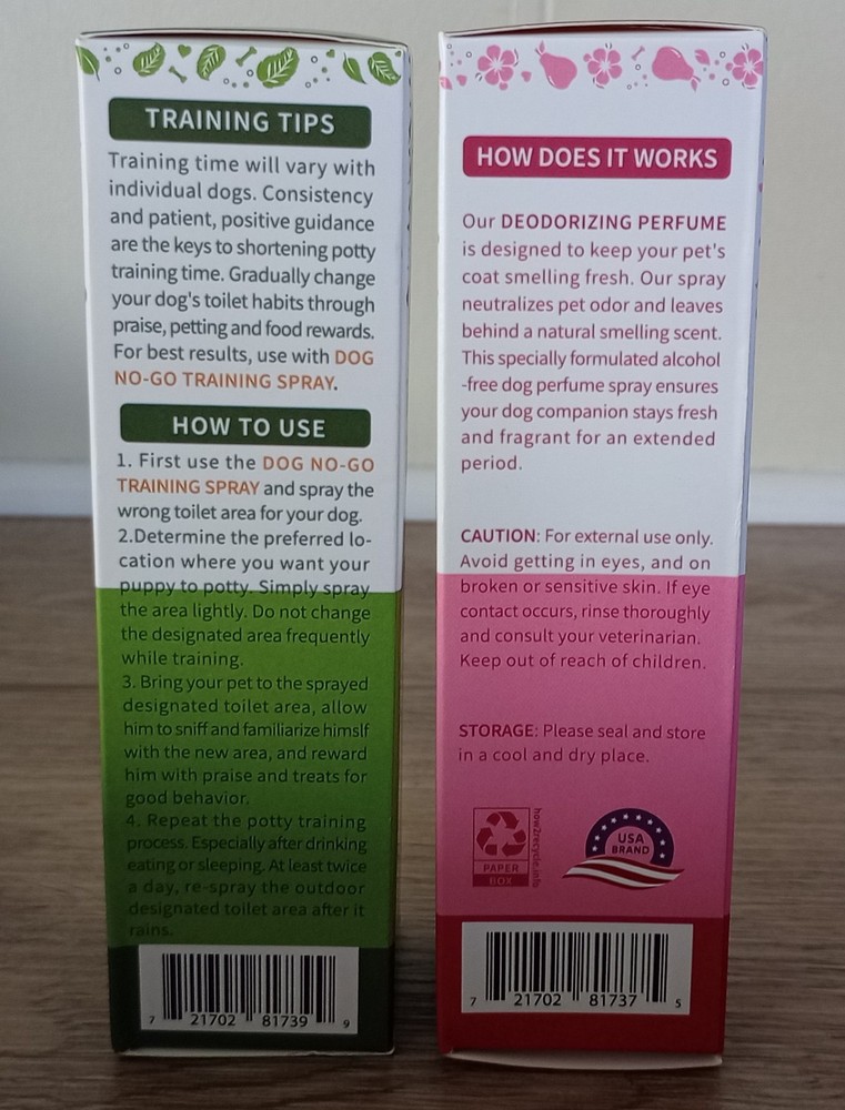 Petstoral Potty Training and Deodorizing Perfume Spray - Dog Training & Behavior