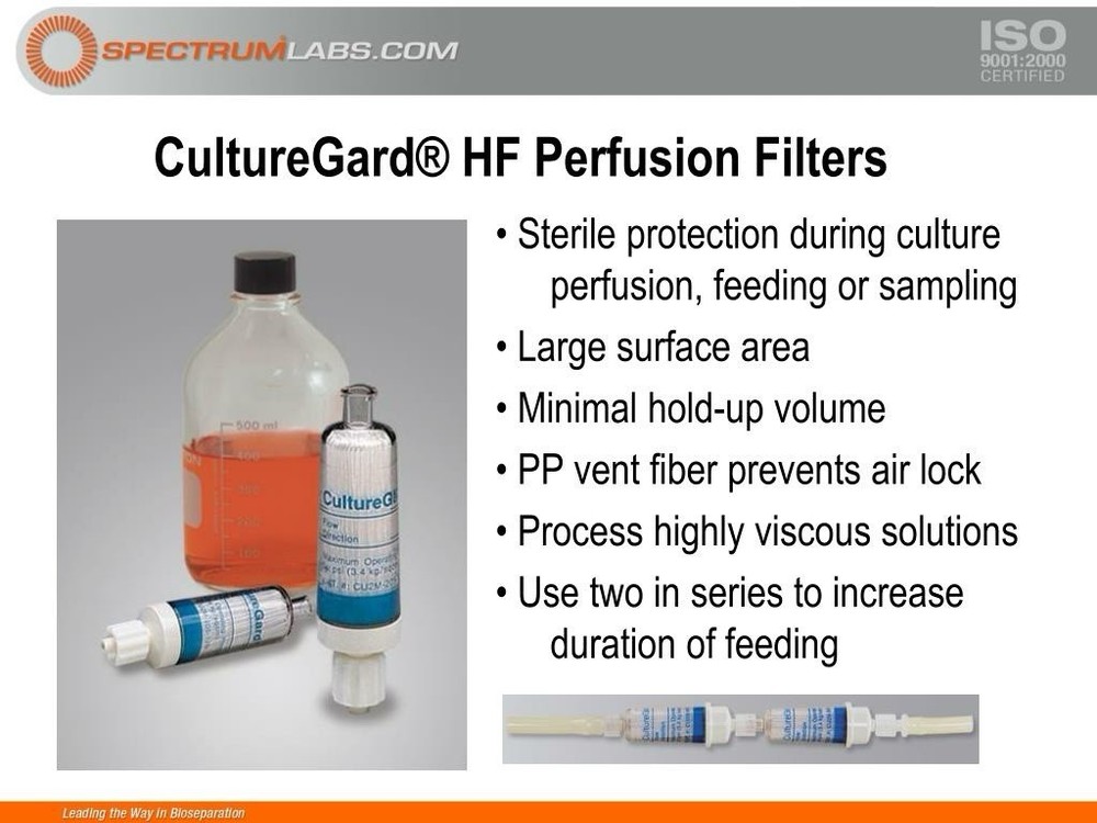 [Sealed] SINGLE - CultureGard 0.2uM Perfusion Filter