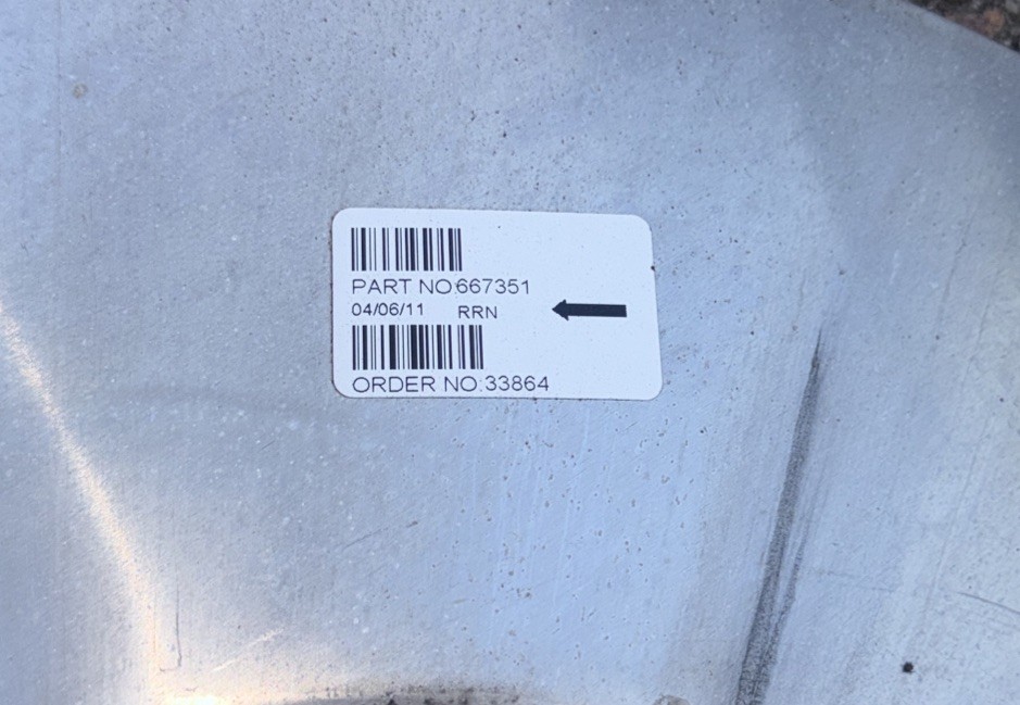 Nordyne 667351 Fan Blade USED **TESTED**