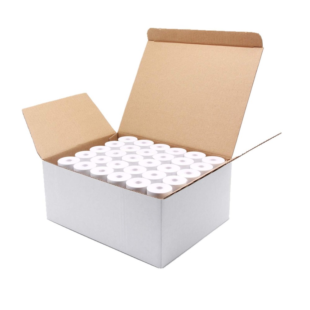30 Coreless Thermal Rolls for Poynt Payment Terminal Receipt Printer - 2 1/4"...