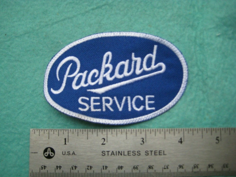Packard Service  Parts Dealer   Uniform Hat Patch