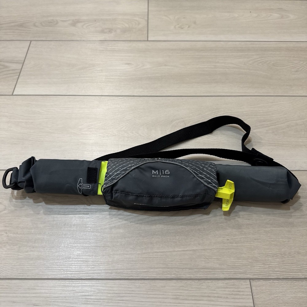 Onyx M-16 Manual Belt Pack PFD Gray