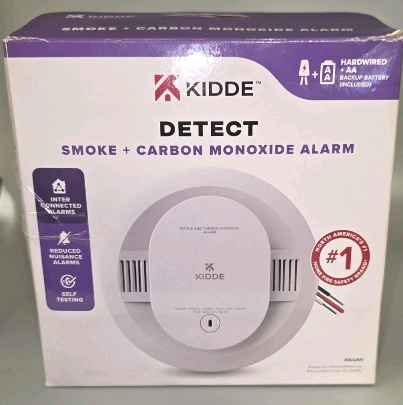 Kidde 30CUAR Detect Smoke +Carbon Monoxide Alarm
