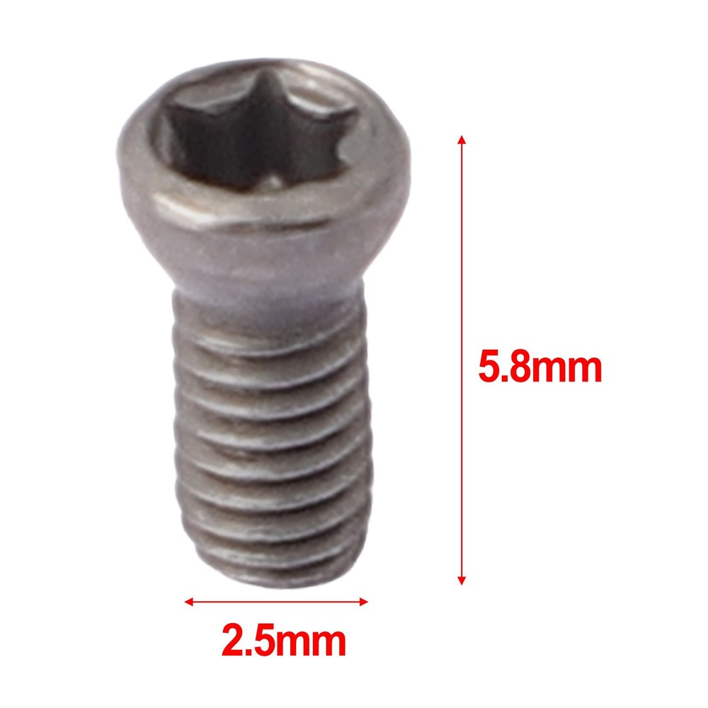 50pcs Steel Lathe Blade Carbide Inserts Hexagon Power Tool Socket Head