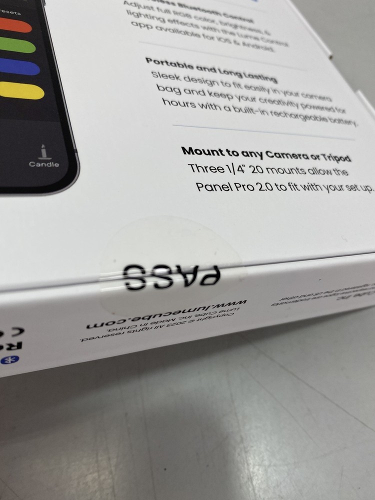 Lume Cube Panel Pro 2.0 RGB LED Light Panel for Camera