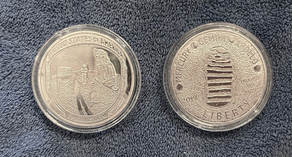 50th Anniversary US Moon Landing  Clad Copy