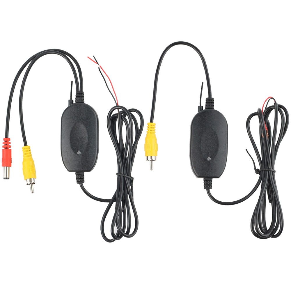 2.4G Wireless Rear Video Transmitter Receiver For Reverse parking Backup Camera-