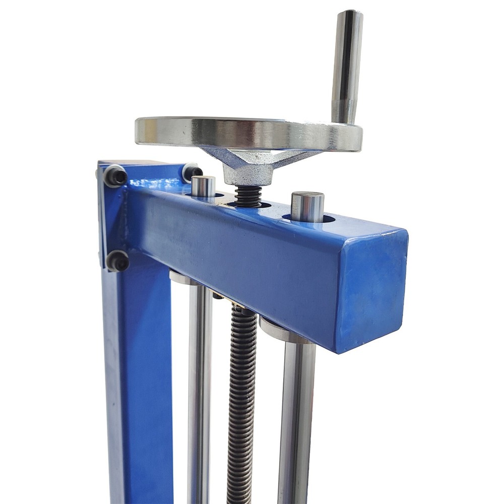 110V 1 Ton Welding Turning Roller Rack with Sliding Rail and Wheel Press Frame