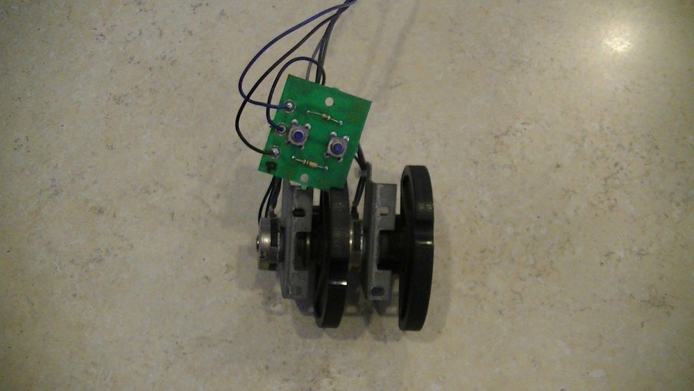 Ensoniq VFX/SD1 Pitch/Mod Wheel/Patch Select assembly