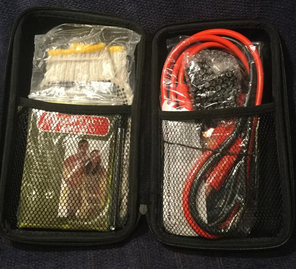 Grease Monkey Auto Emergency Kit 6 Breakdown Tools In Case Brand New In Box