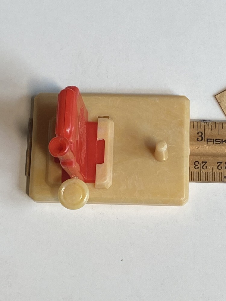 MCM Automatic Needle Threader with Instructions Vintage Sewing Notions Plastic