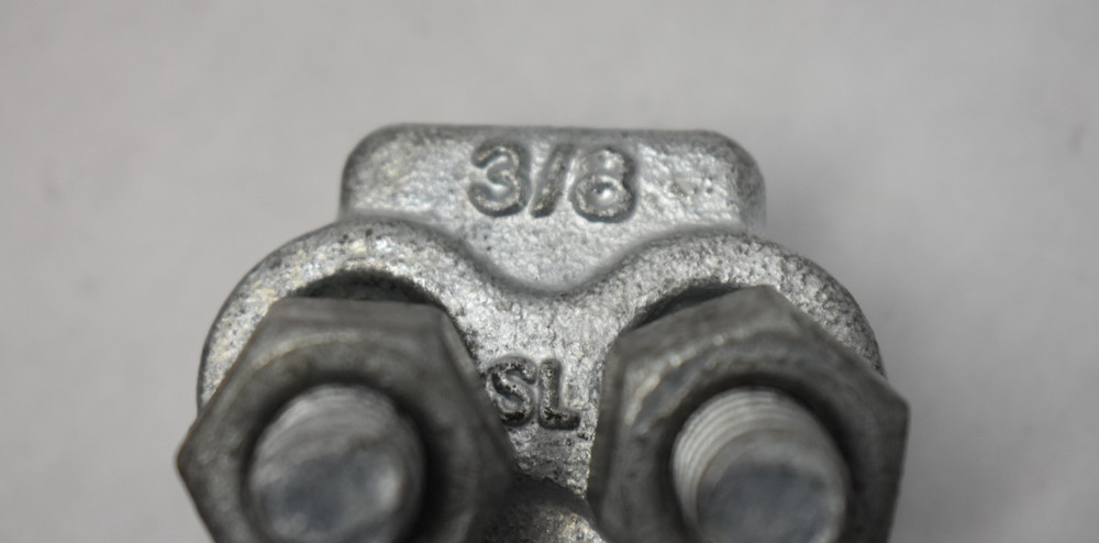3/8" Galvanized Wire Rope Clip Forged