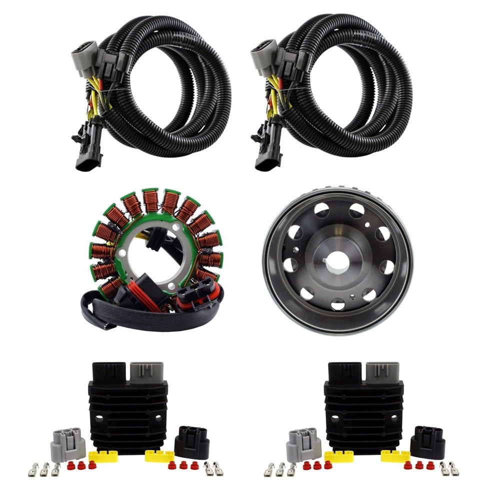 Improved Stator + Voltage Regulator + Flywheel for Polaris General 1000 2018