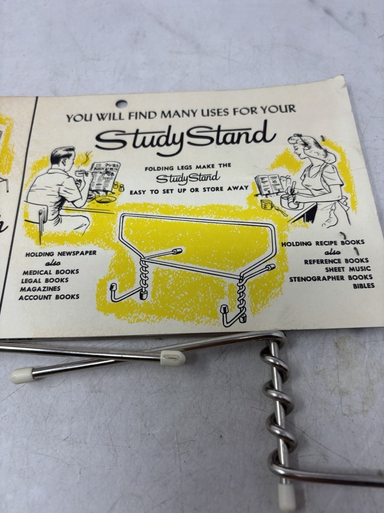 Vintage Study Stand Book Holder NOS