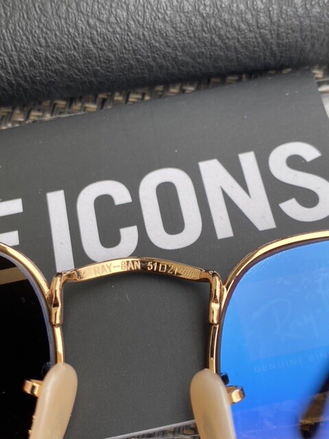New Ray-Ban Hexagonal RB3548 Gradient Brown Sunglasses
