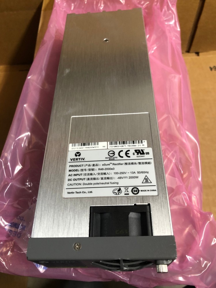 Vertiv/Emerson R48-2000e3 2000W Rectifier Module [BML440033/1] - New open box