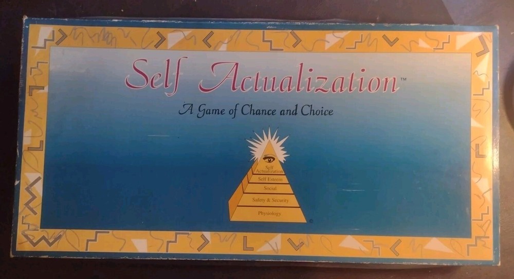 Self Actualization Board Game 1990